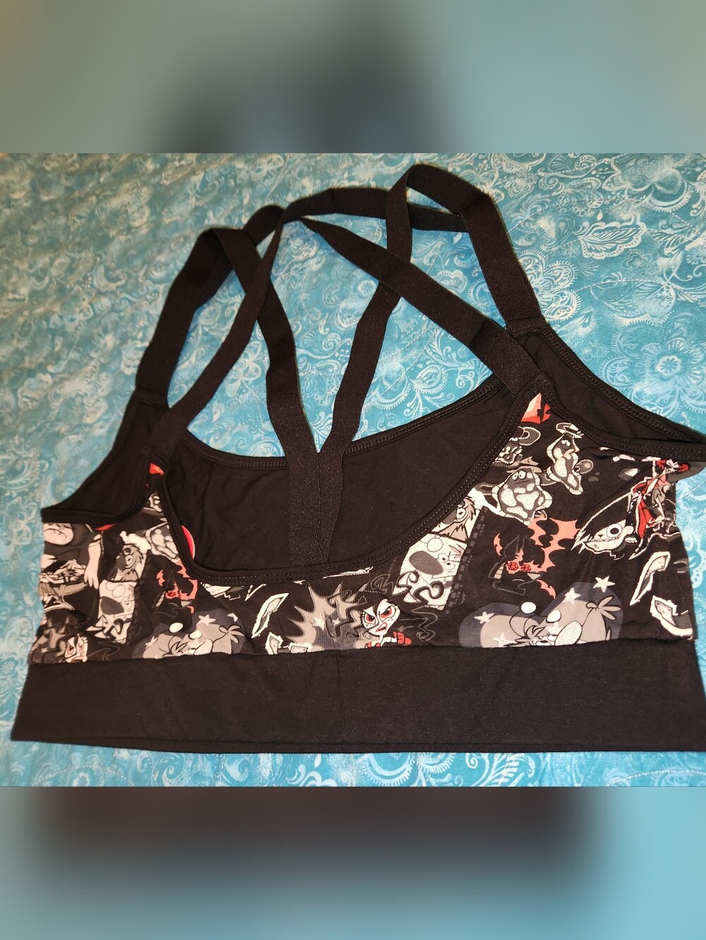 Lg Killstar PPG Collab "We Want To Fight" Strappy Bralet Powerpuff Girls NWT - Picture 4 of 6